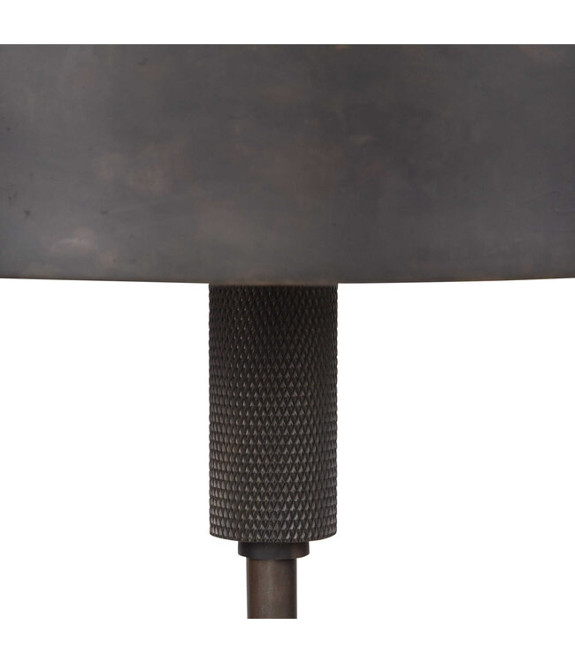 Knurled Buffet Lamp Bronze