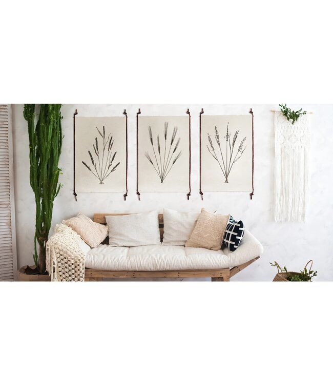 Wheat Form 20 x 30 Print - Nepalese Handmade