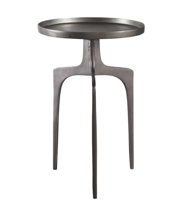 Uttermost Kenna Accent Table Nickel