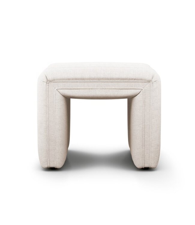 Four Hands Augustine Ottoman Dover Crescent