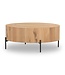 Four Hands Eaton Drum Coffee Table Ligh Oak Resin