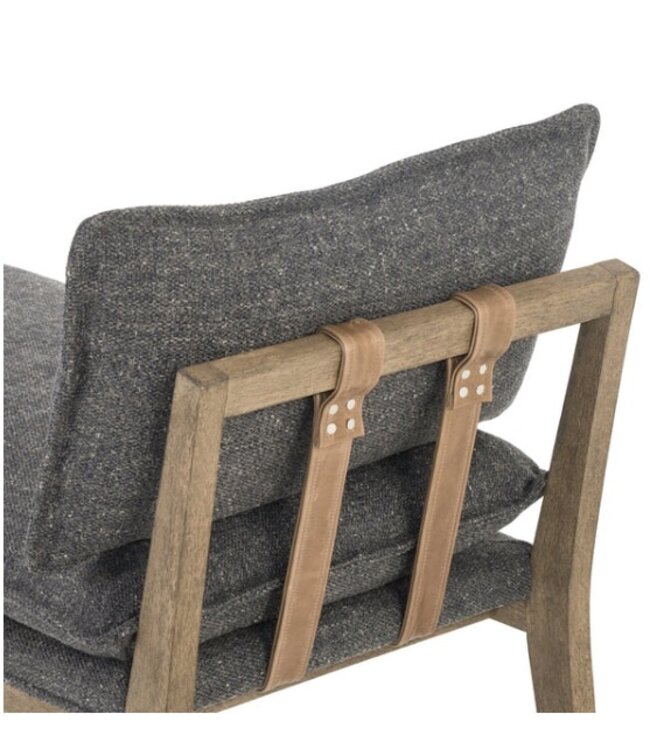 Four Hands Kerry Chaise 65" Thames Ash