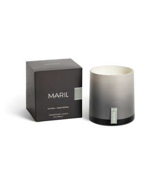 Maril 8 oz Candle - Vetiver & Timur Pepper