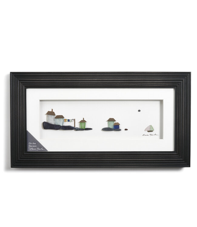 Demdaco On the Horizon Wall Art Gray 15 x 8