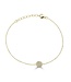 Simply Elegant Boutique Metrica Full Circle Bracelet - 14KY - 0.12CTW