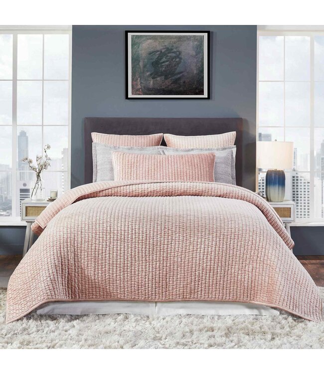 Orchids Lux Home Walton Rose Quilt