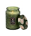 Voluspa Temple Moss Large Embossed Jar Candle
