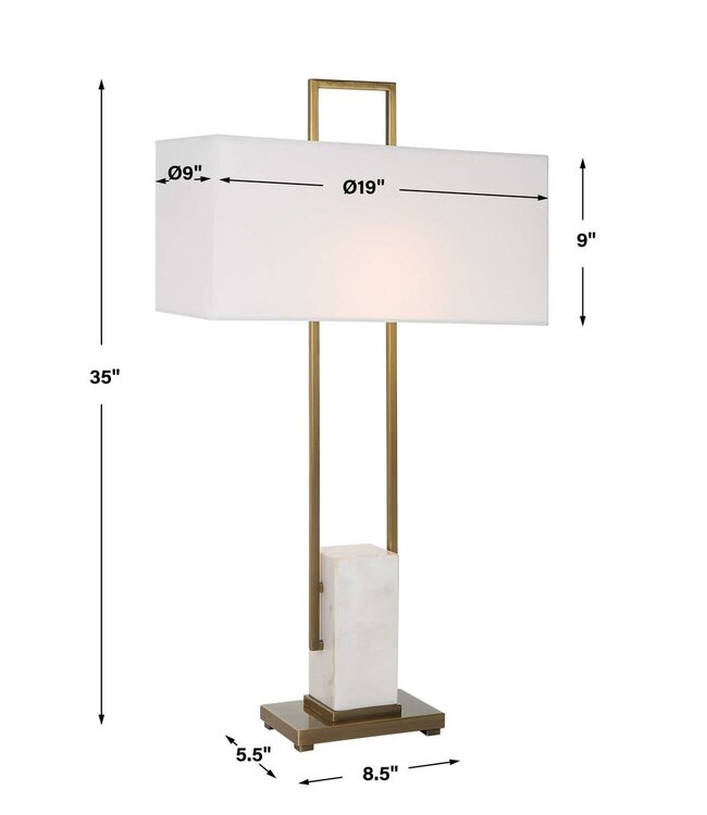 Uttermost Column Table Lamp