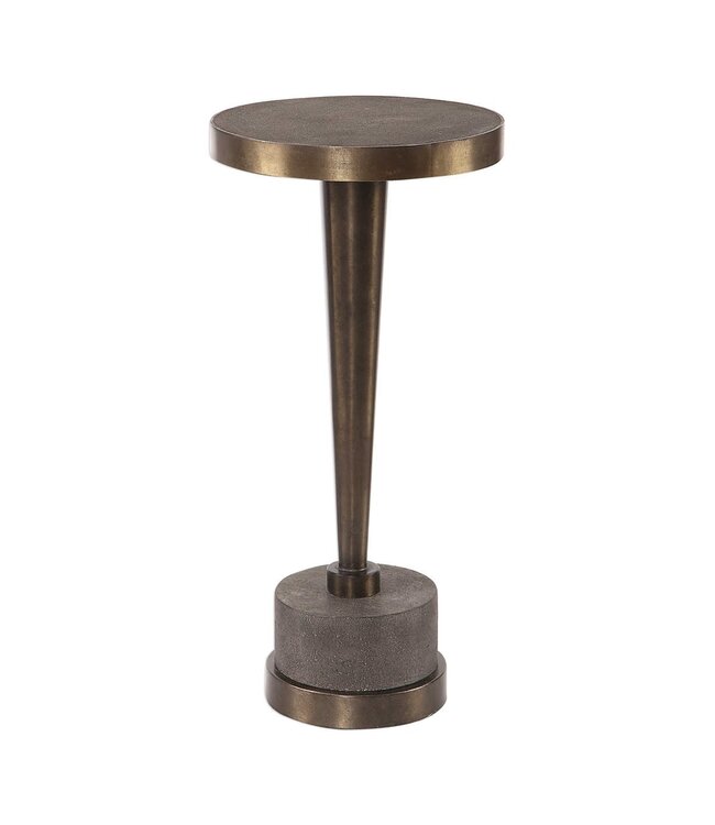 Uttermost Masika Drink Table Bronze