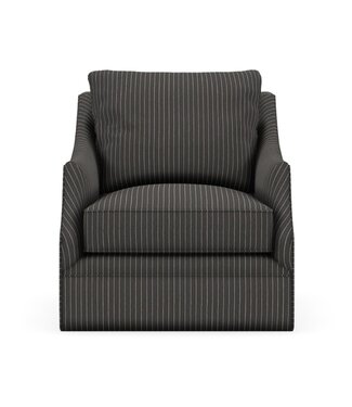 Kara Swivel Chair VC108-31 (Black Stripe)