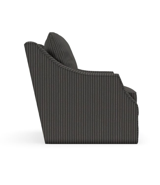 Kara Swivel Chair VC108-31 (Black Stripe)