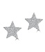 Simply Elegant Boutique Star Stud Earring 14KT-0.06CTW