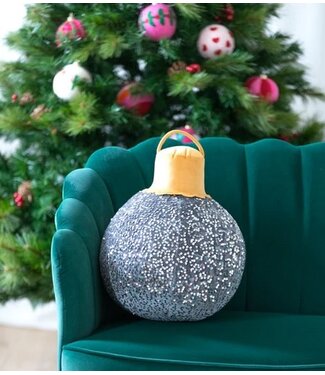 DIY Sequin Christmas Tree Pillow