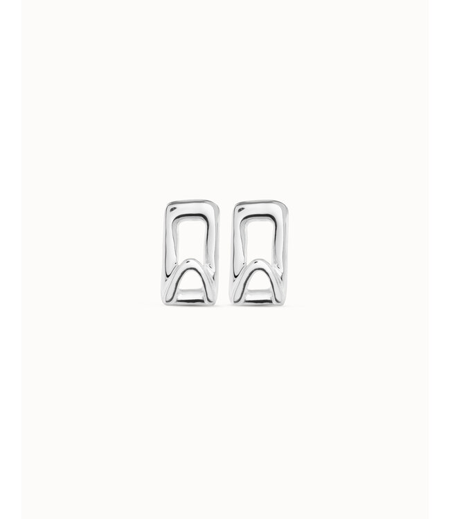 Uno de 50 Stand Out Earrings Silver