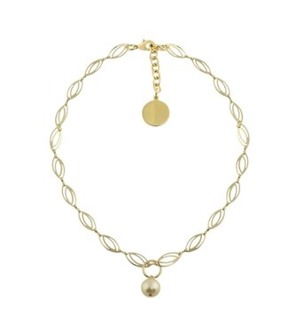 Marquis Choker Necklace Gold