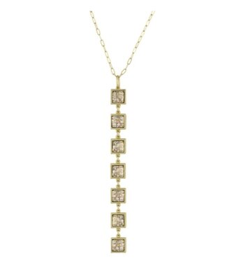 Dorene Dangle Necklace Gold