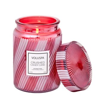 Voluspa Crushed Candy Cane Large Jar