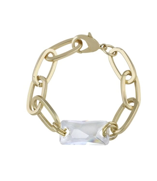 Crystal Bren Bracelet Gold