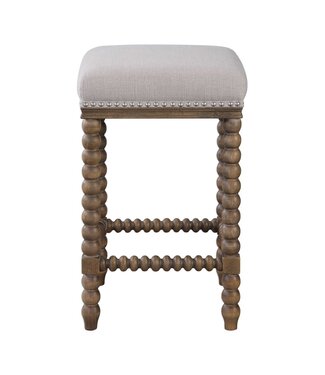 Uttermost Pryce Counter Stool Walnut