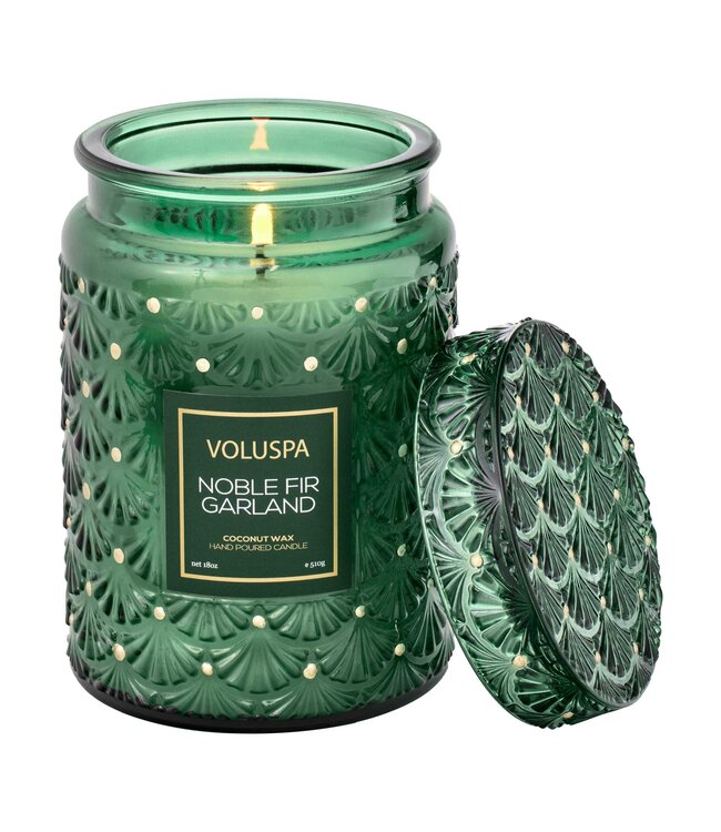 Noble Fir Garland Large Jar