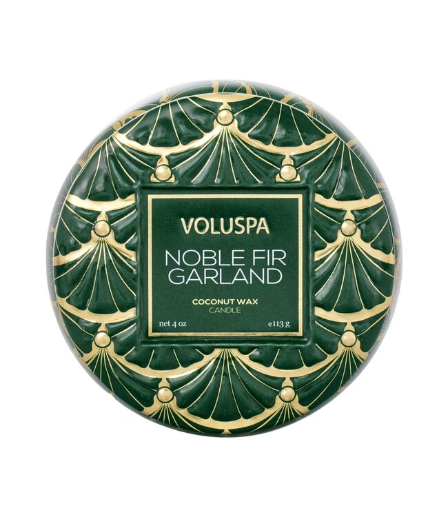 Voluspa Noble Fir Garland Mini Tin