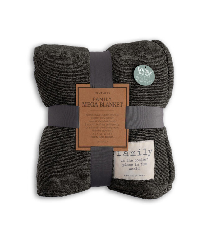 Together Time with Family Mega Blanket Simply Elegant Boutique