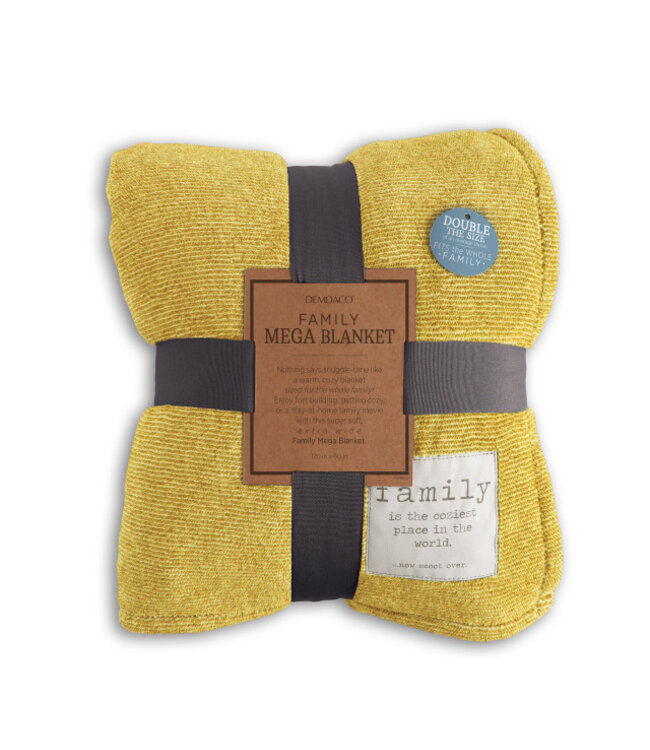 Together Time with Family Mega Blanket Simply Elegant Boutique