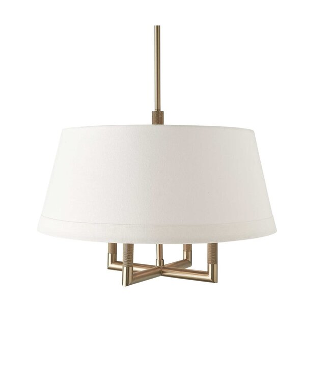 Uttermost Knurl 4 Light Pendant