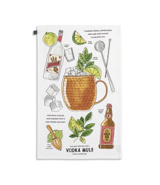 Demdaco Moscow Mule Cotton Twill Kitchen Towel