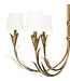River Reed Chandelier Ant Gold