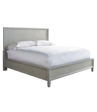 Universal Furniture Summer Hill Woven Panel Bed French Grey