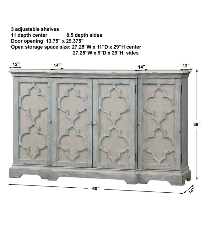 Sophie 4 Door Cabinet