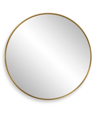 Padria Mirror Round Brass 60"
