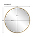 Padria Mirror Round Brass 60"