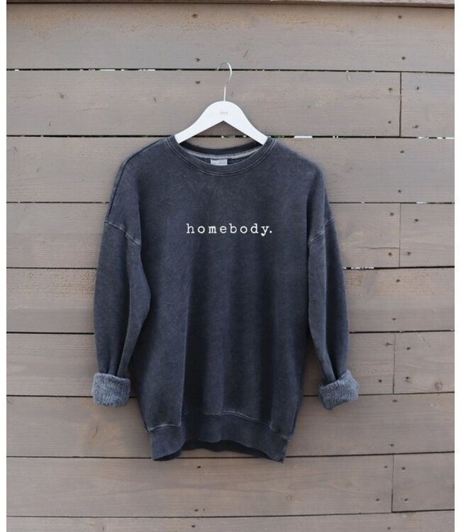 Homebody Sweatshirt Vintage Black