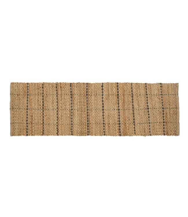 Cliffside Jute Rug Grey 2.5 x 8