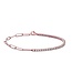 Simply Elegant Boutique 7" Box Bracelet w/ Paperclip Chain 14KT-1.00CTW