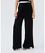 Overlap Trousers Wide Crinkle