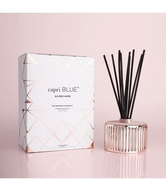 Capri Blue Pink Grapefruit & Prosecco Gilded Muse Reed Diffuser