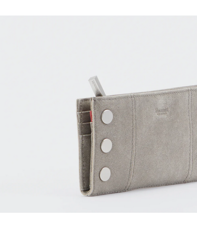 Hammitt 110 North Wallet Pewter/Brushed Silver