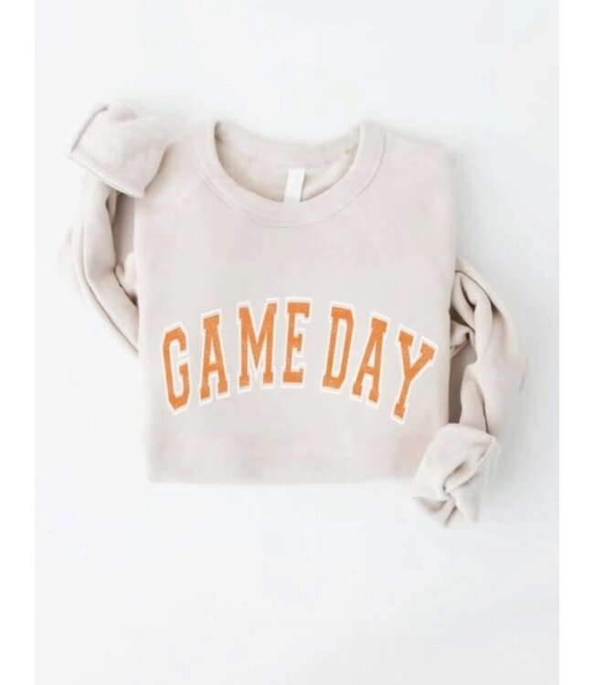 Game Day Sweatshirt Orange/Heather Dust