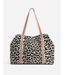 Forestry Leopard Embellished Tote