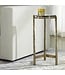 Eternity Accent Table Brass