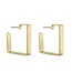 L George Simple Square Sandra Earrings