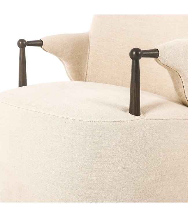 Four Hands Brently Chair Broadway Dune