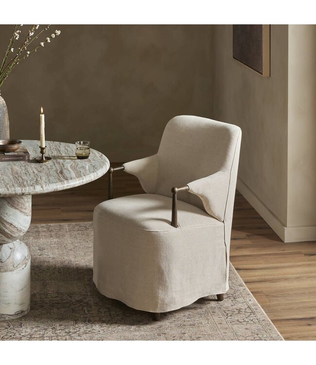 Four Hands Brently Chair Broadway Dune