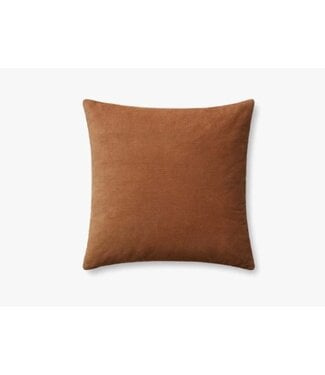 Beatrice Pillow Rust 22 x 22"