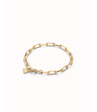 18K Gold-Plated Bracelet w/ Big Links