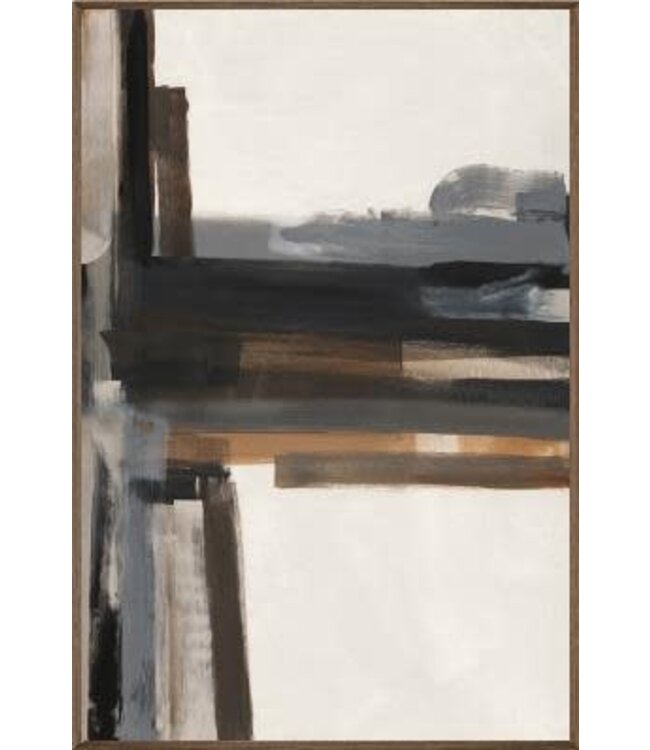 Imposing Construct V Gilded 31.25 x 41.25" Copper