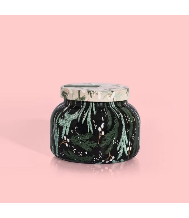 Capri Blue 19 oz Holiday Pattern Play Jar Crystal Pine